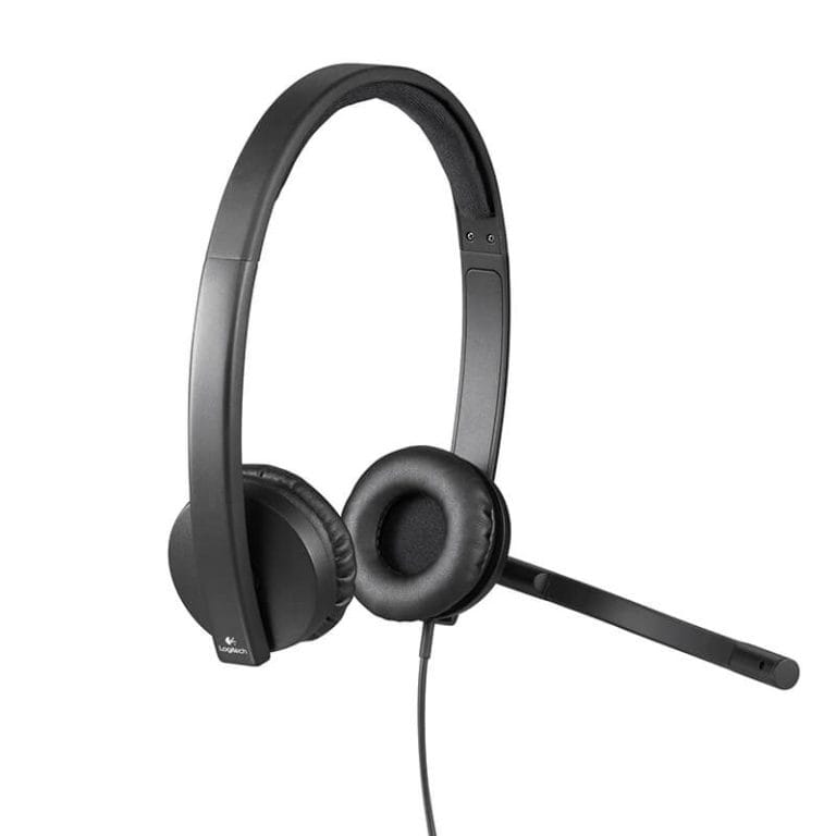 Logitech H570e Wired USB Stereo Headset Devices Technology Store