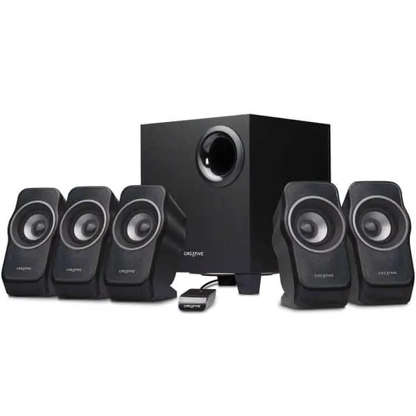 Creative outlet Inspire 2.1 2400 Computer Speakers and Adjustable Subwoofer