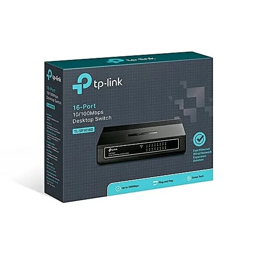 Tp-Link TL-SF1016D Desktop Switch