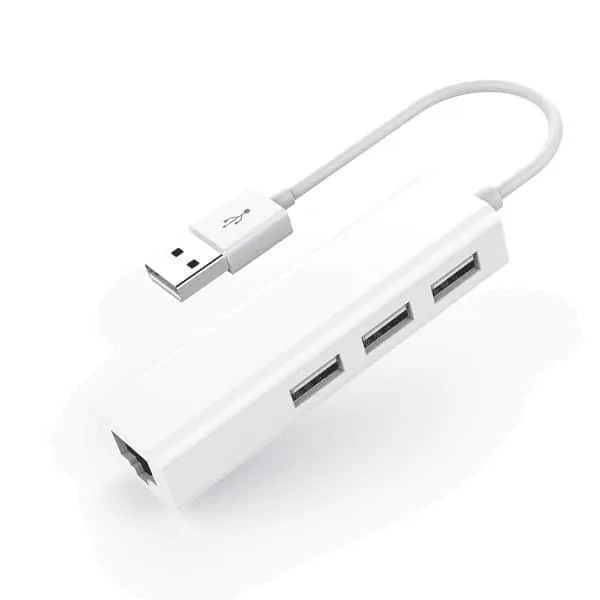 USB TO LAN with 3 USB PORTS