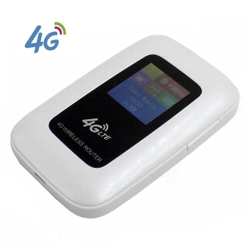 4G LTE Portable WiFi Router with SIM Card Slot