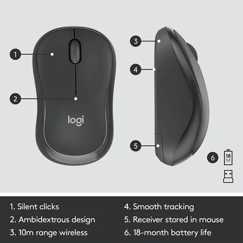 Logitech MK295 Silent Wireless Combo_Devices Technology Store