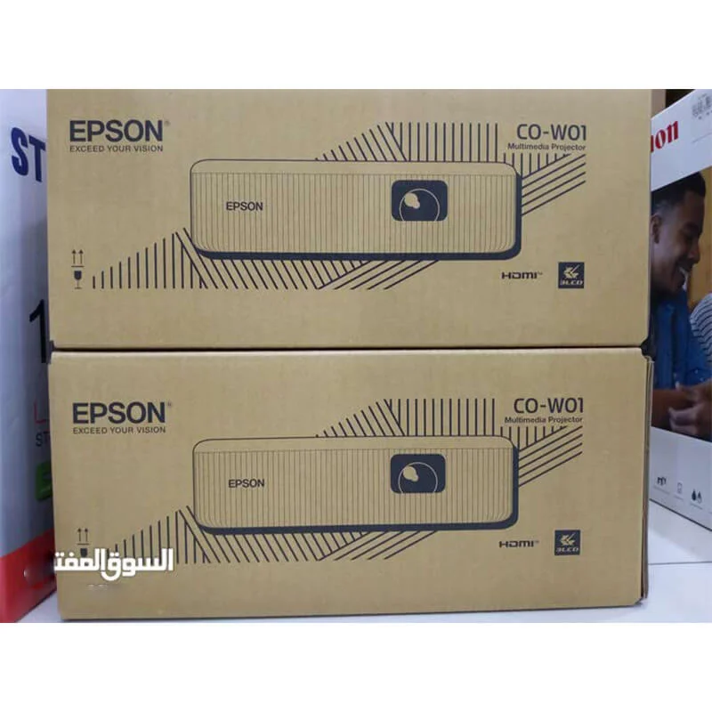 Proyector Epson CO-W01, 3000 LUMENES WXGA 3LCD HDMI