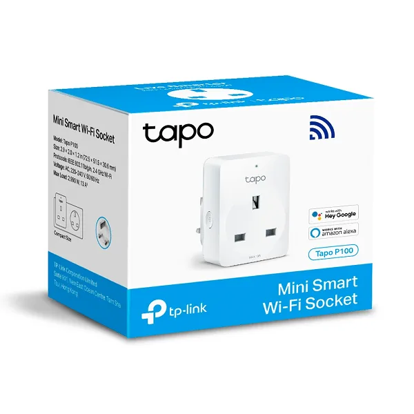 TP-Link TL-TAPO P100-1 Mini Smart Wi-Fi Socket - Image 4