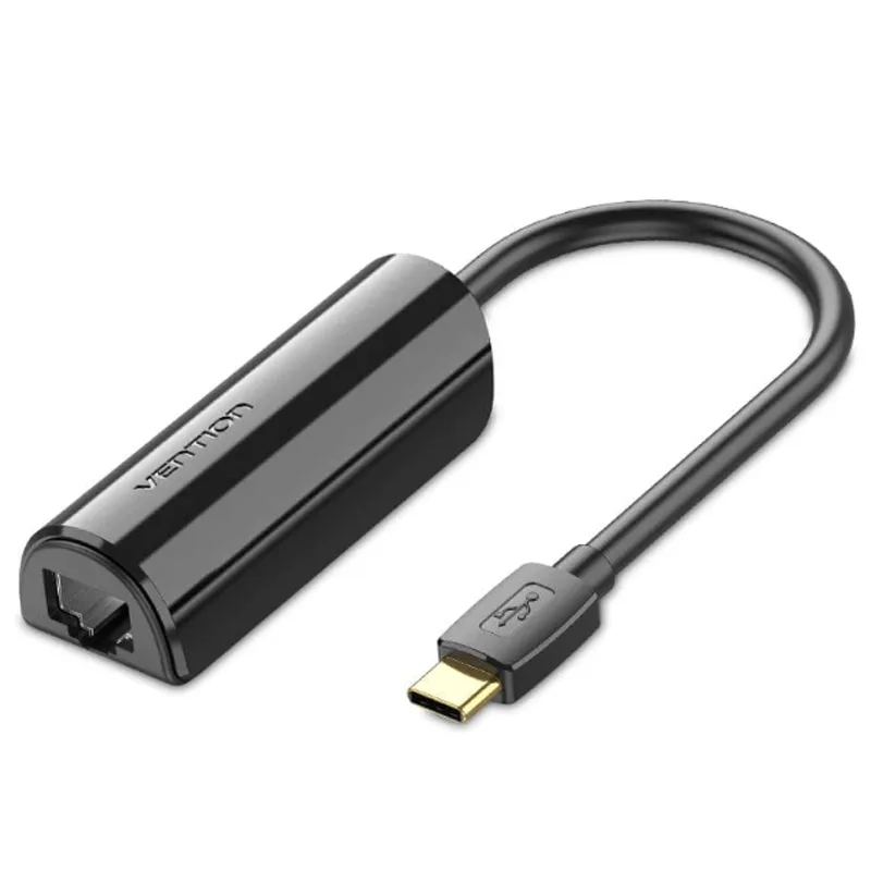 Vention USB-C to 100M Ethernet Adapter 0.15M Black _ devicestech.co.ke