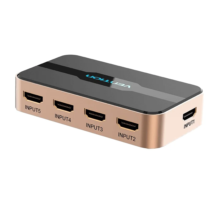 Vention HDMI Switcher 5 In 1 Out ACDG0_devicestech.co.ke 1