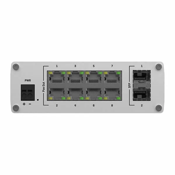 Teltonika TSW200 Industrial Unmanaged PoE+ Switch - Image 4